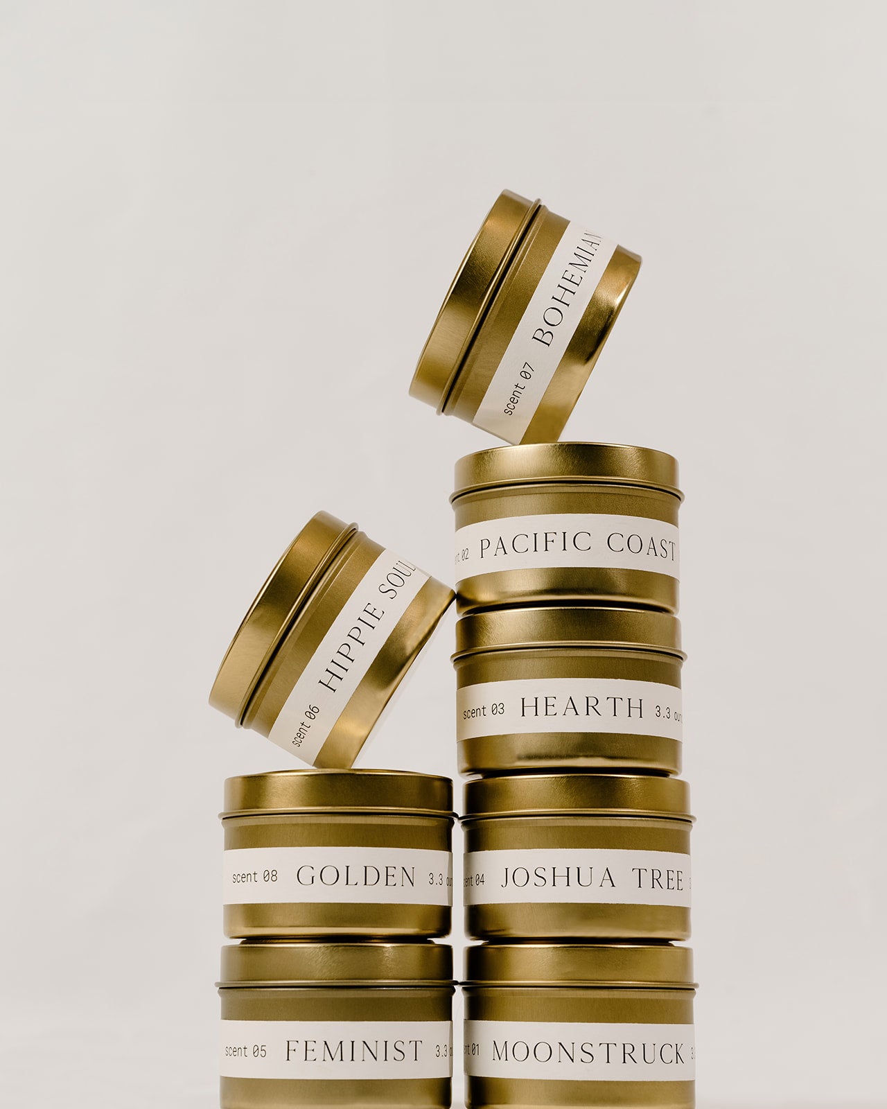 HEARTH Travel Tin Candle - Orchid + Ash